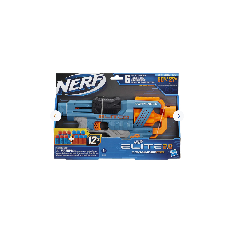 LANZADOR NERF ELITE 2.0 COMMANDER RD-6